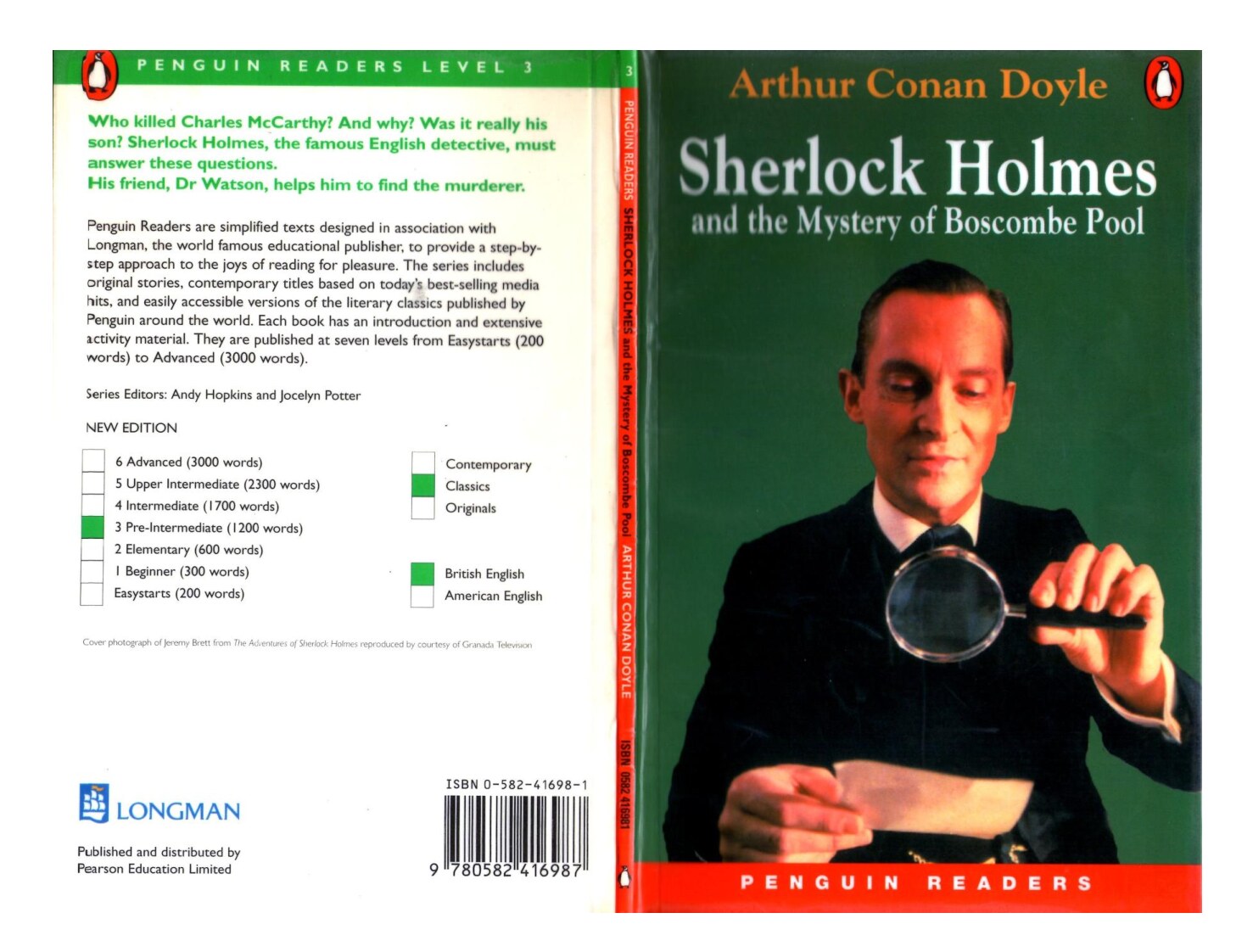 Sherlock Holmes and the Mystery of Boscombe Pool (Penguin Readers, Level 3) (Arthur Conan Doyle, J.Y.K. Kerr (adaptation)) (Z-Library)